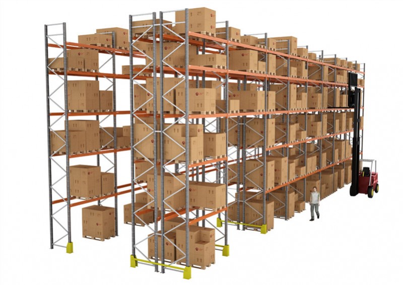 Sırt Sırta Raf Sistemi 5