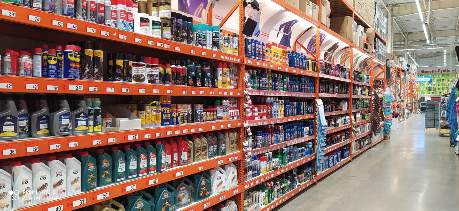 Yapı Market Raf Sistemi 5